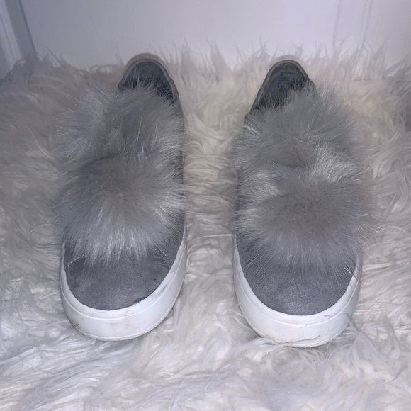 Grey Steven Madden Bryanne Sneakers - Picture 2 of 4